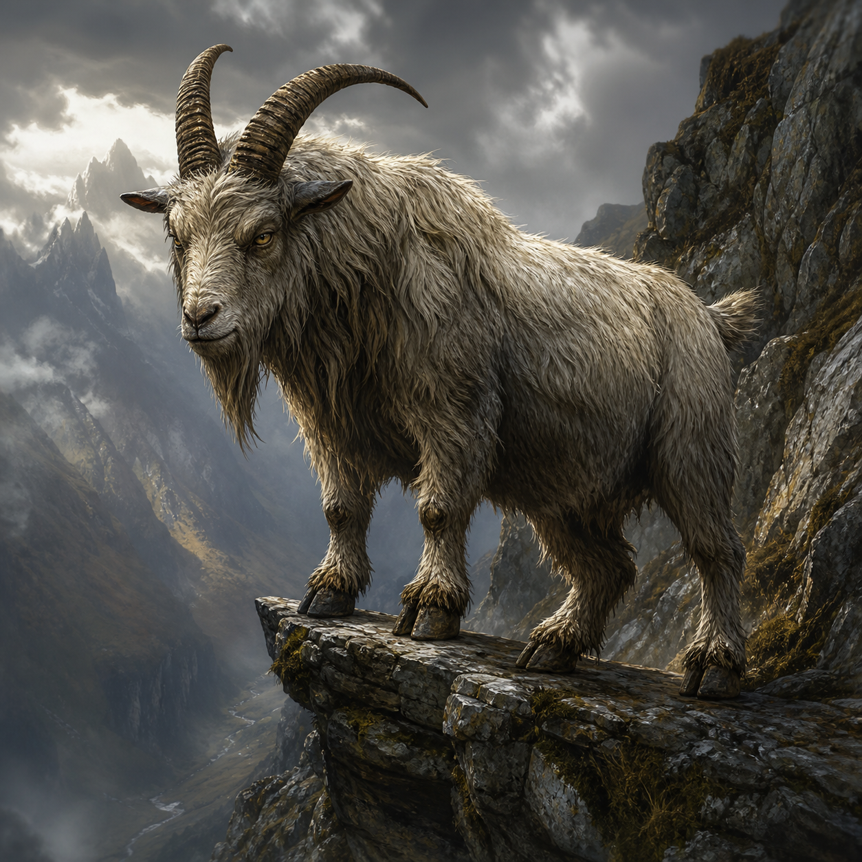 Giant Goat bestiary portrait