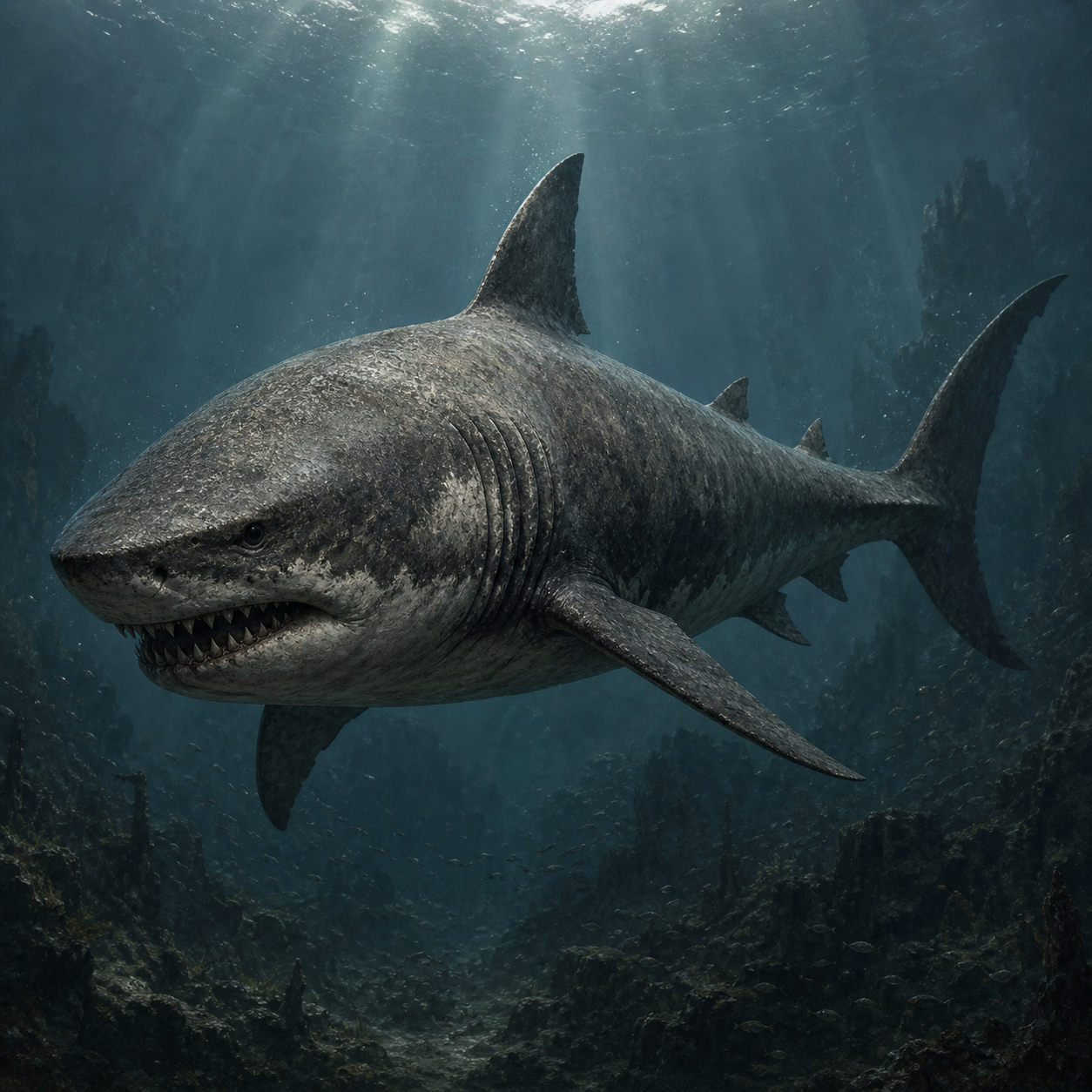 Giant Shark bestiary portrait