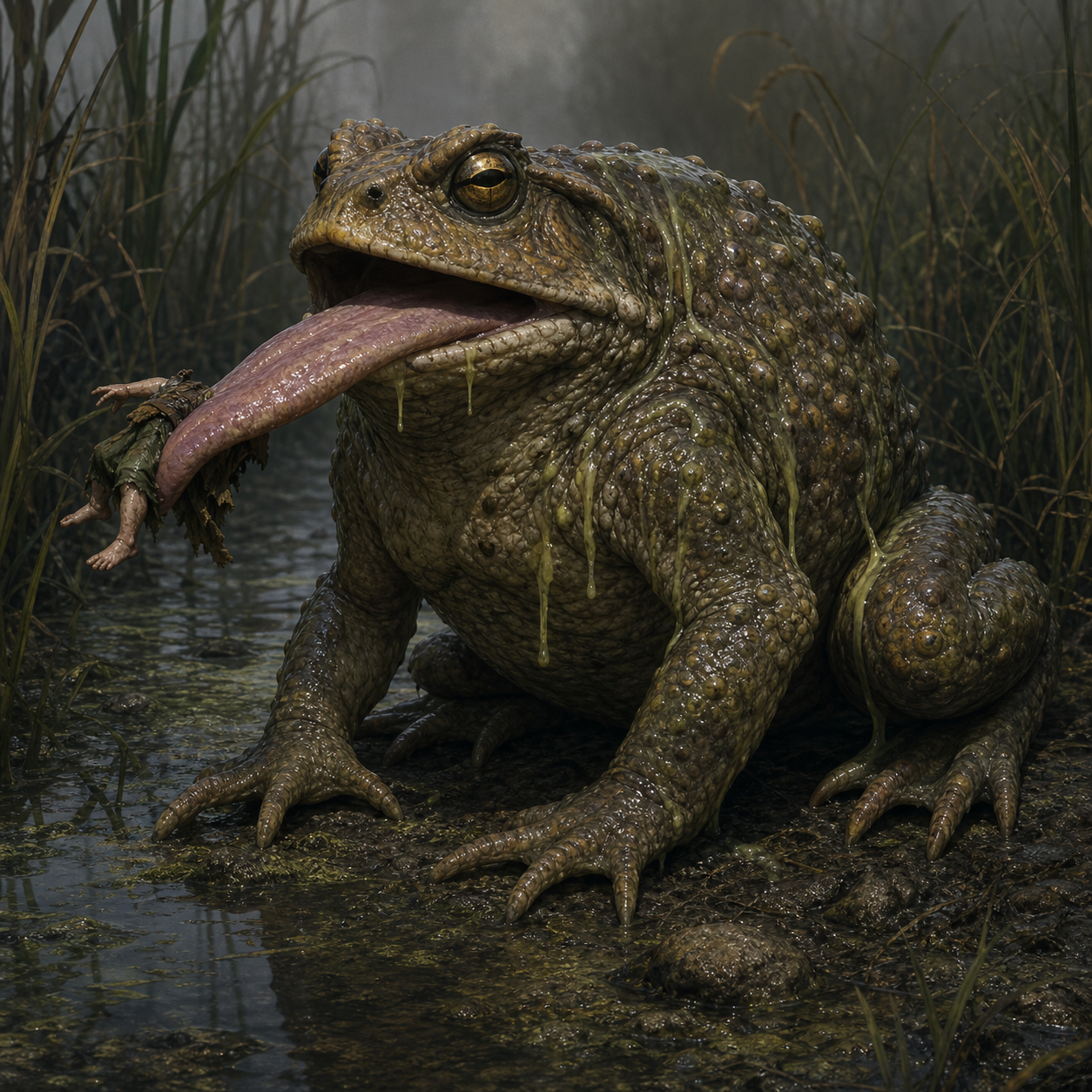 Giant Toad bestiary portrait