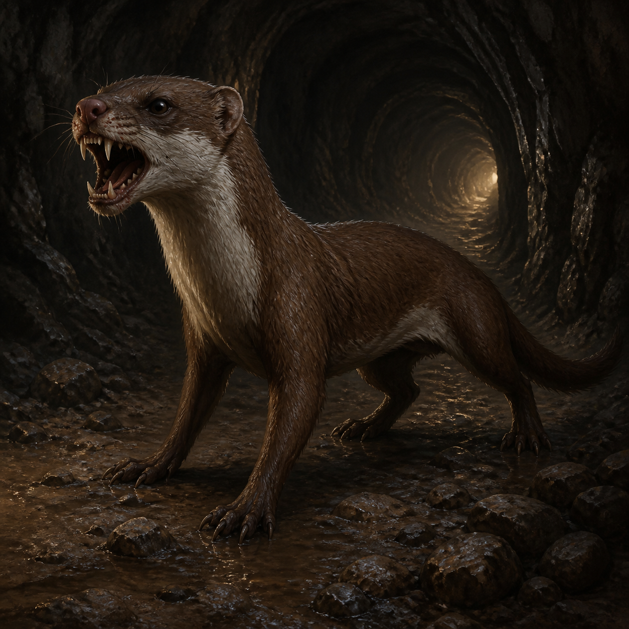Giant Weasel bestiary portrait