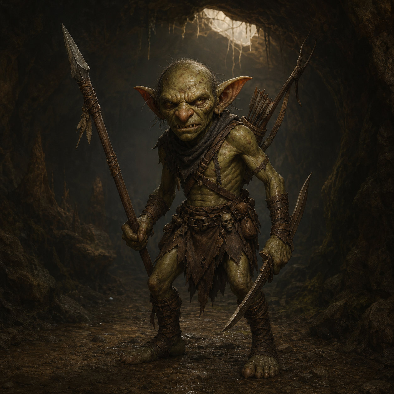 Goblin bestiary portrait