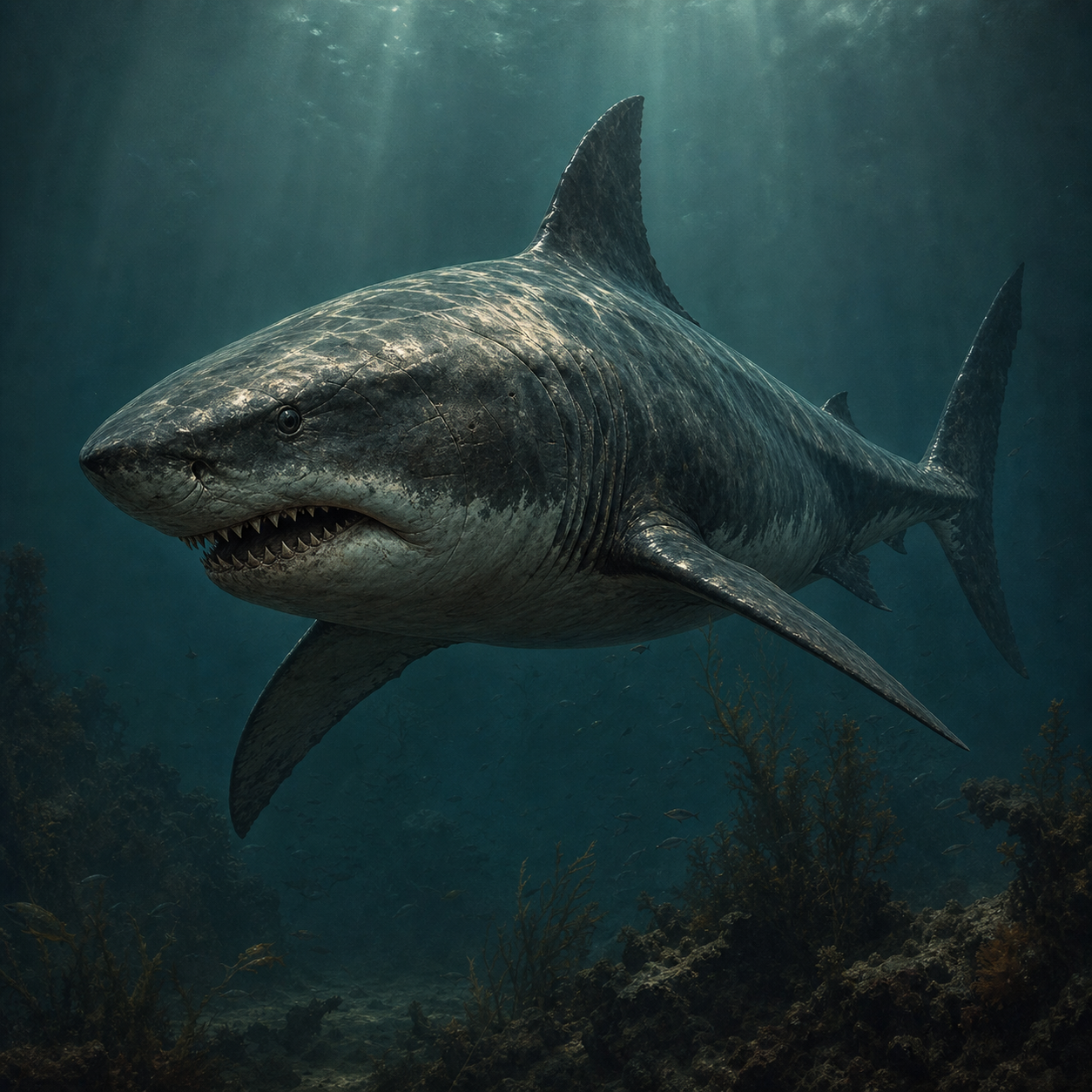 Hunter Shark bestiary portrait