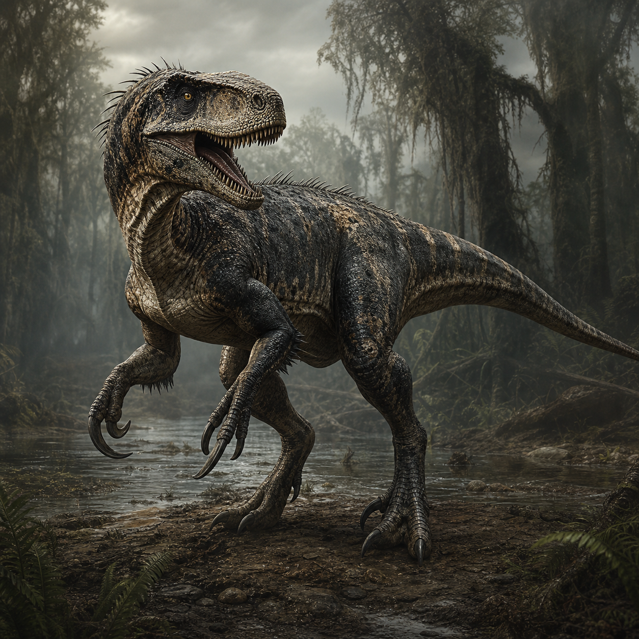 Megaraptor bestiary portrait