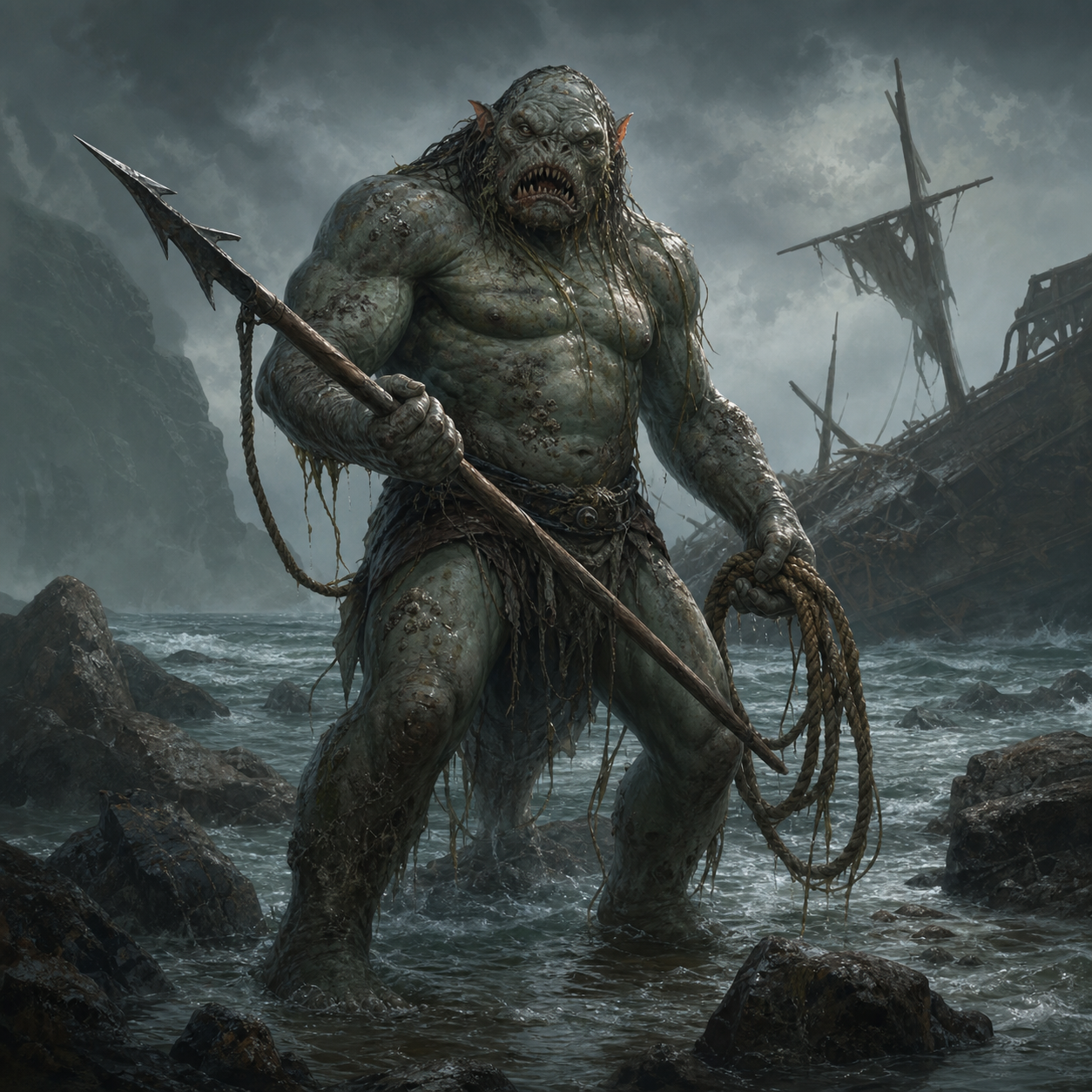 Merrow bestiary portrait