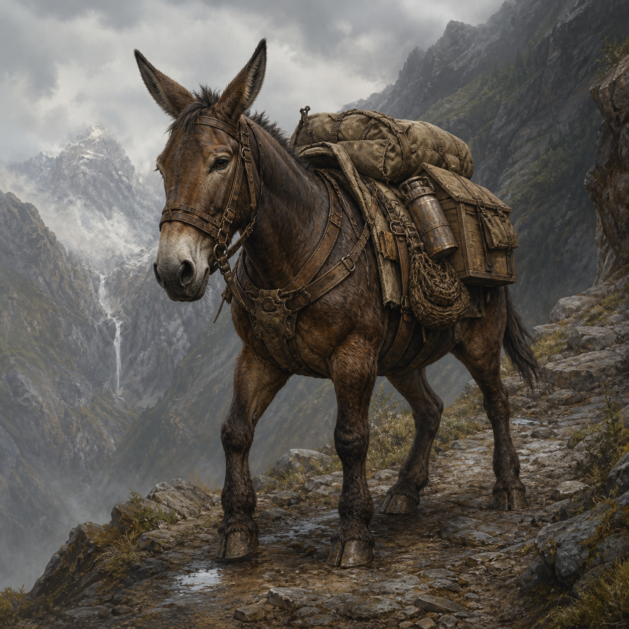 Mule bestiary portrait