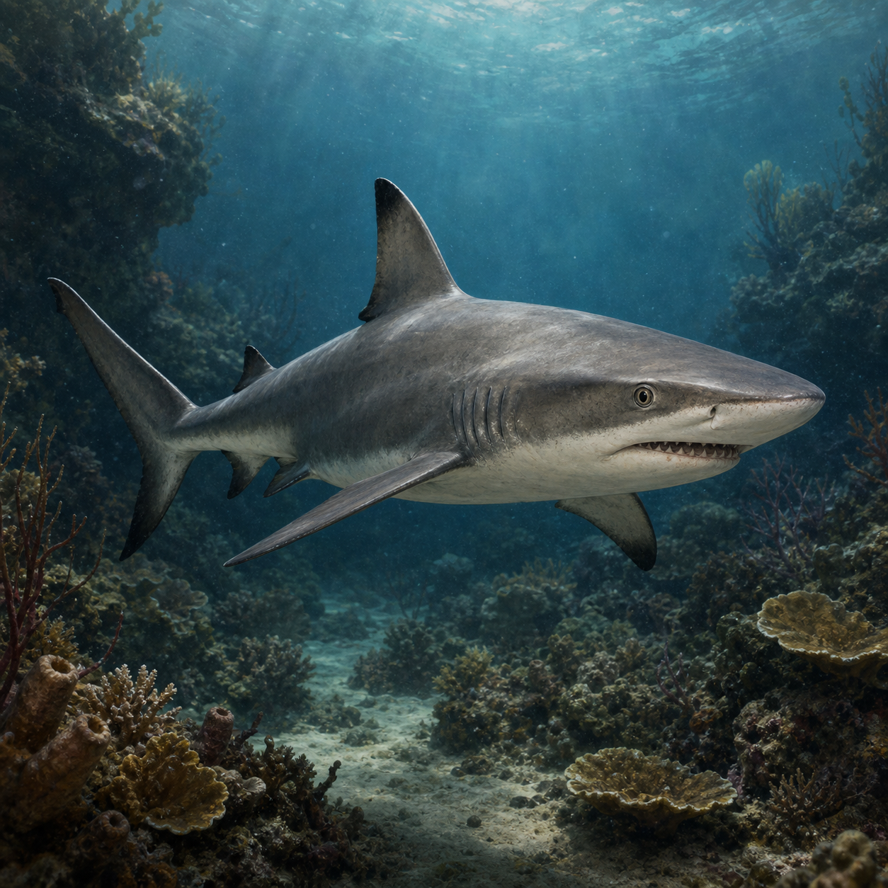 Reef Shark bestiary portrait