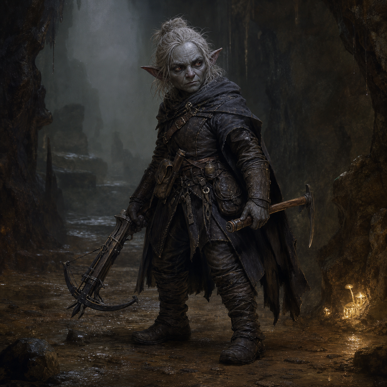 Svirfneblin bestiary portrait