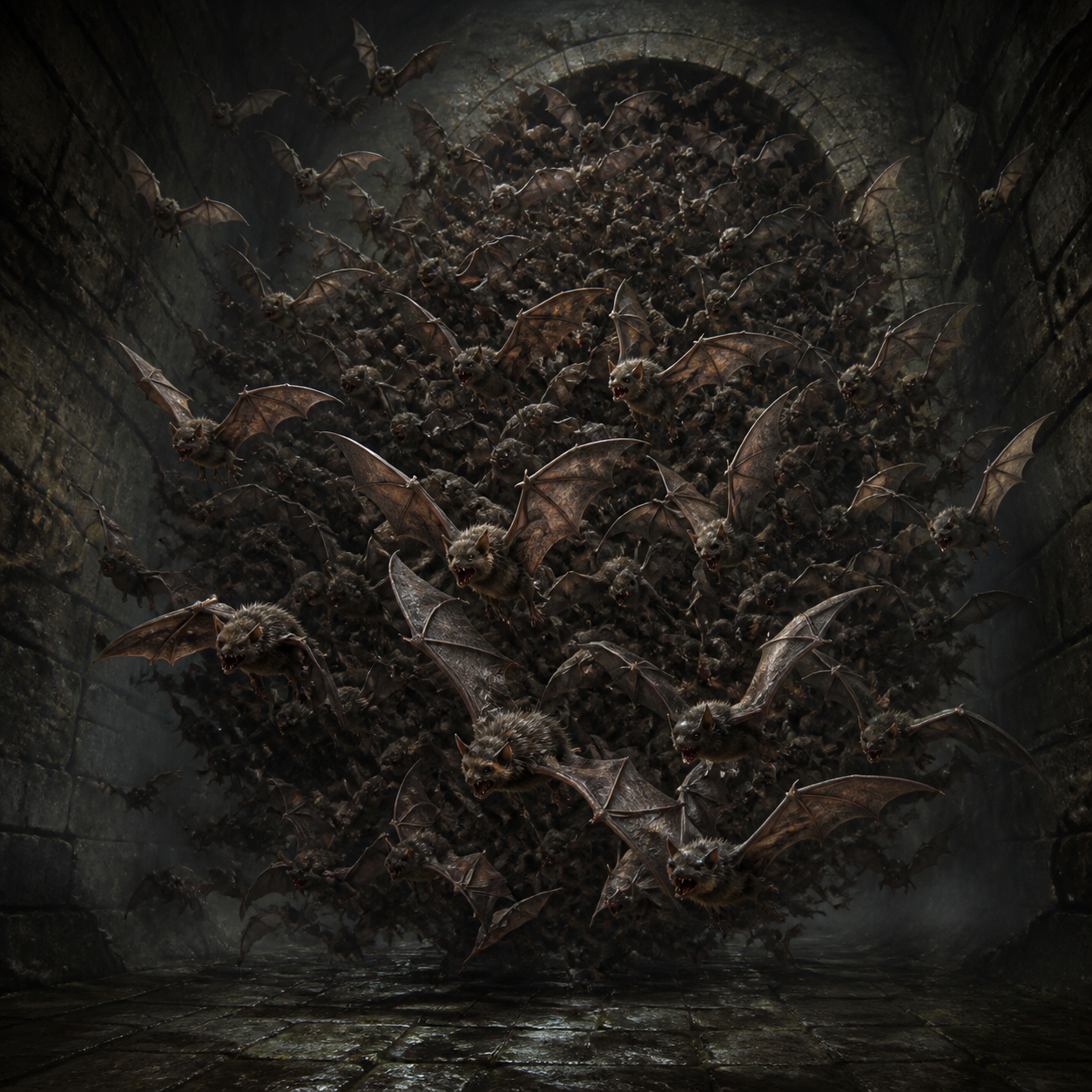 Swarm of Bats bestiary portrait