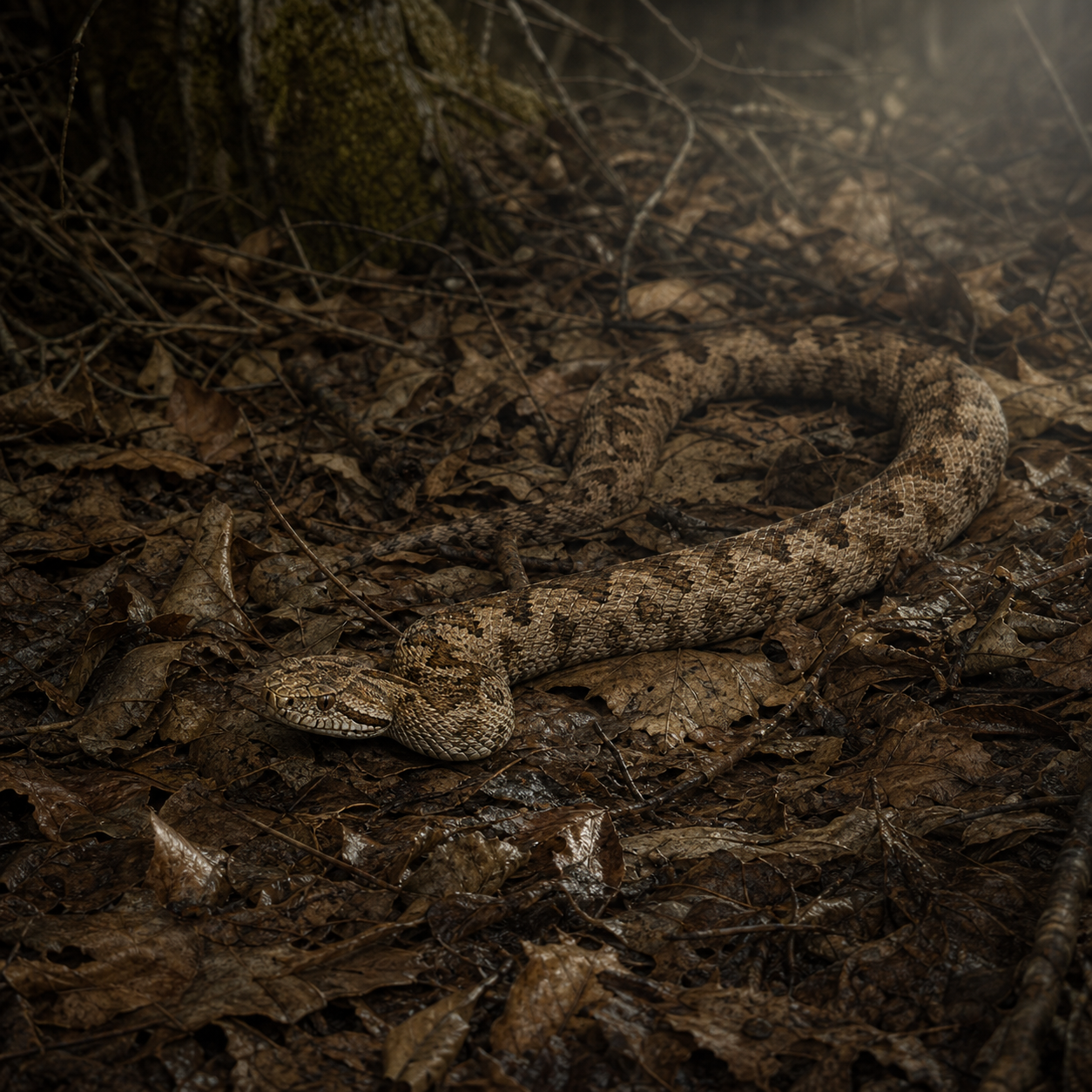 Viper Snake bestiary portrait