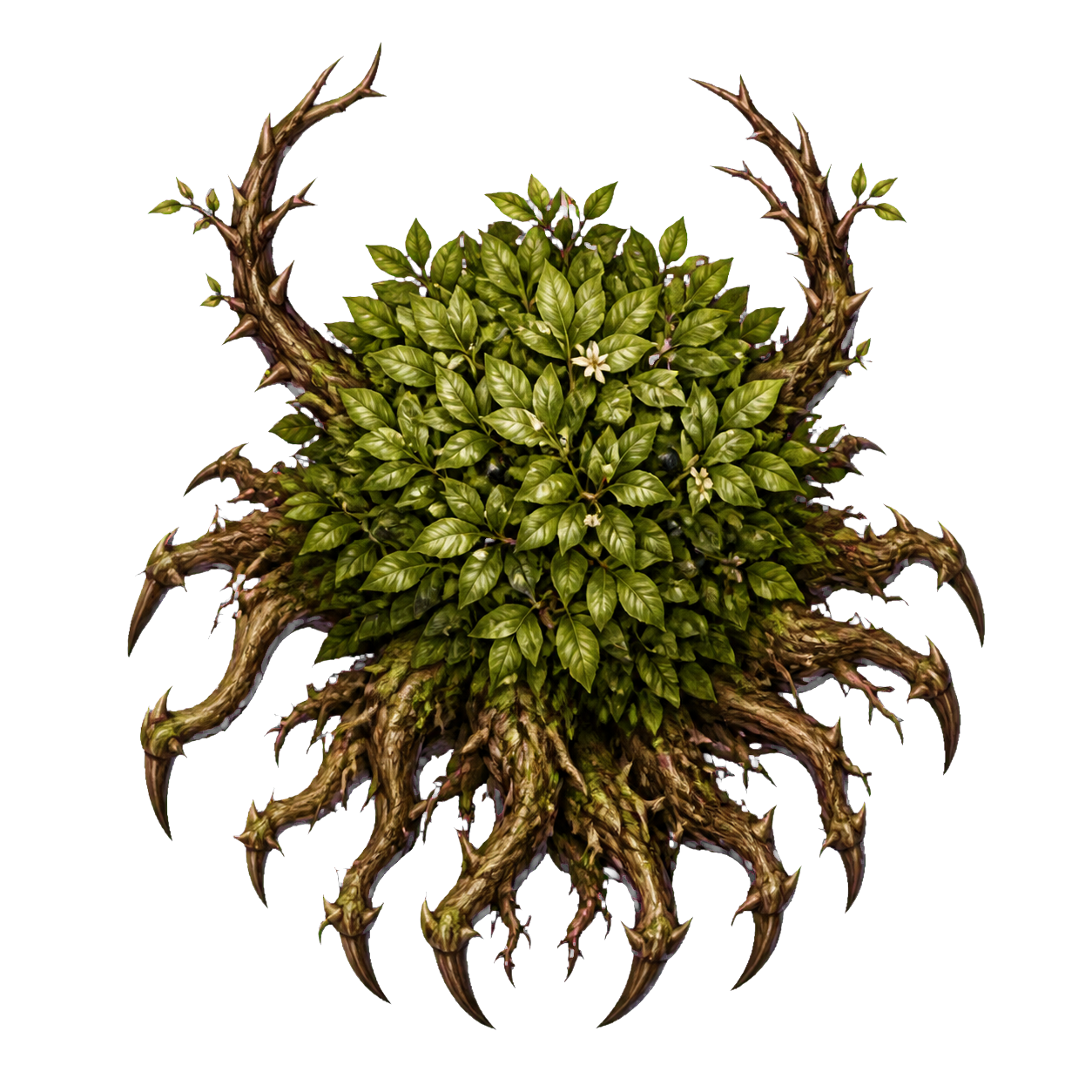Awakened Shrub top-down encounter token