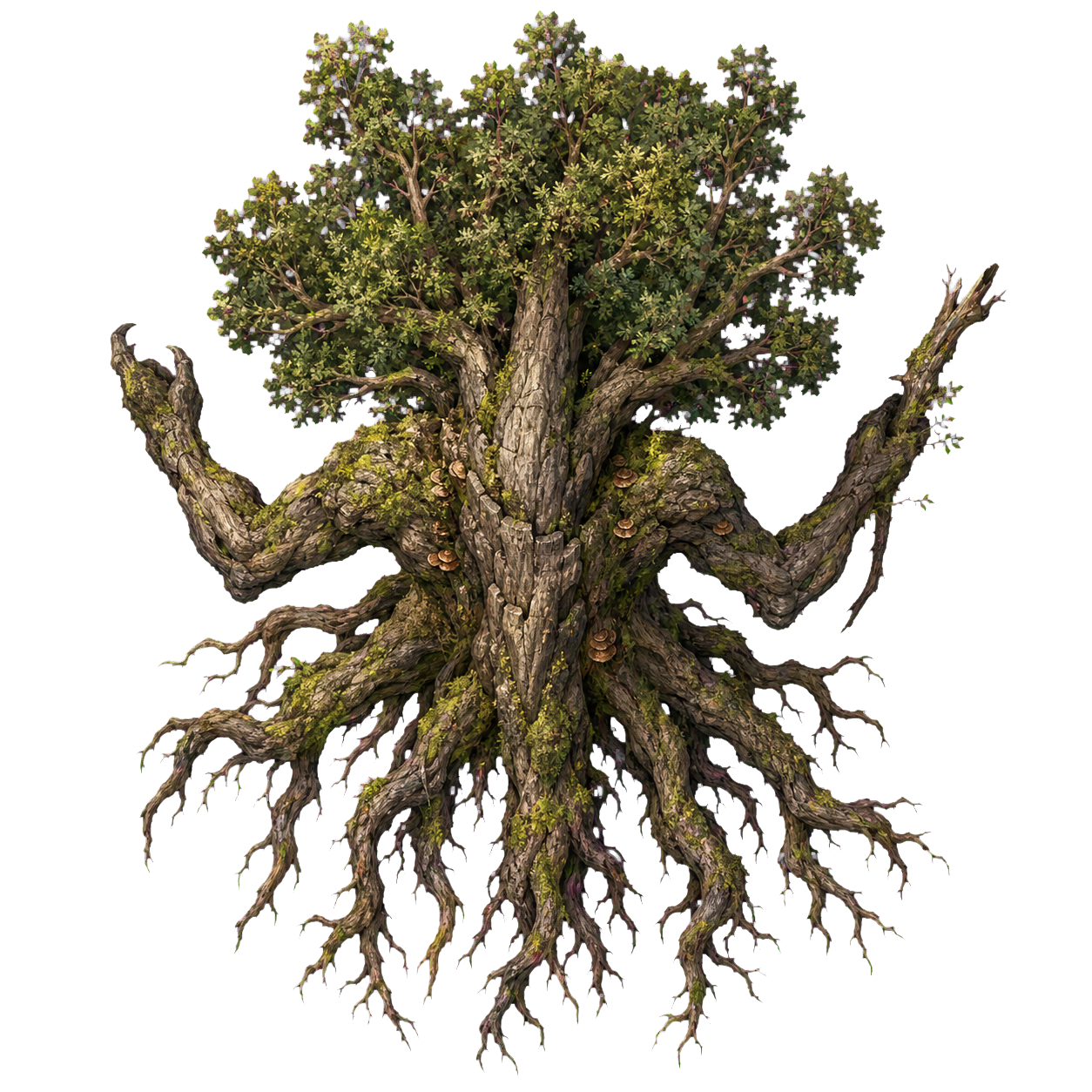 Awakened Tree top-down encounter token