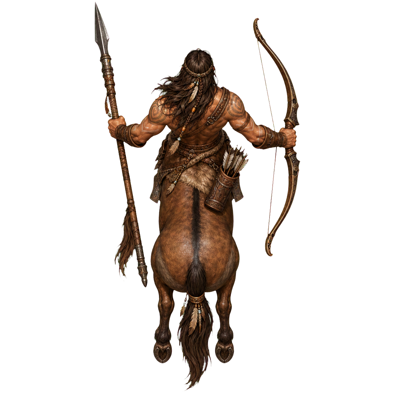Centaur top-down encounter token