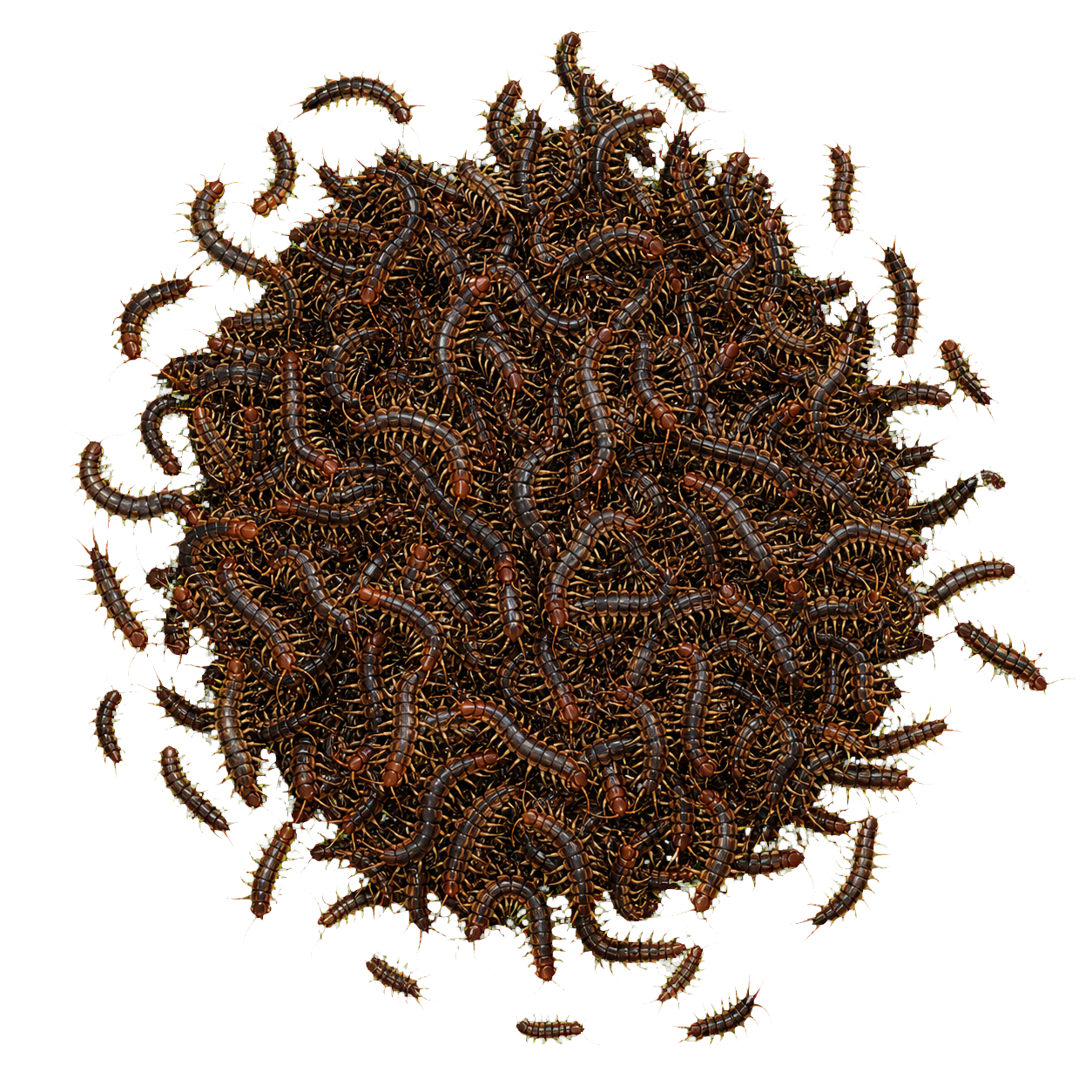 Centipede Swarm top-down encounter token