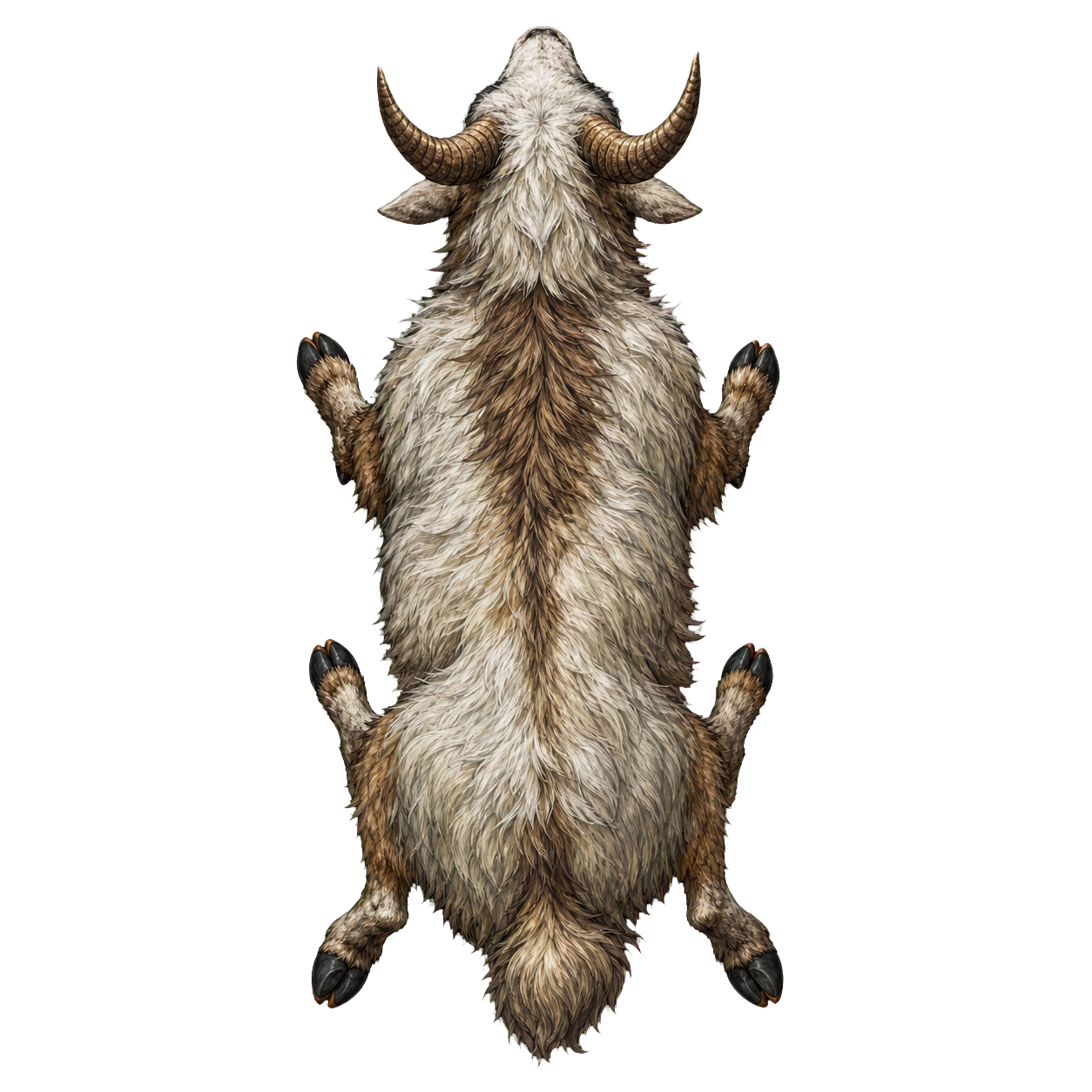 Giant Goat top-down encounter token