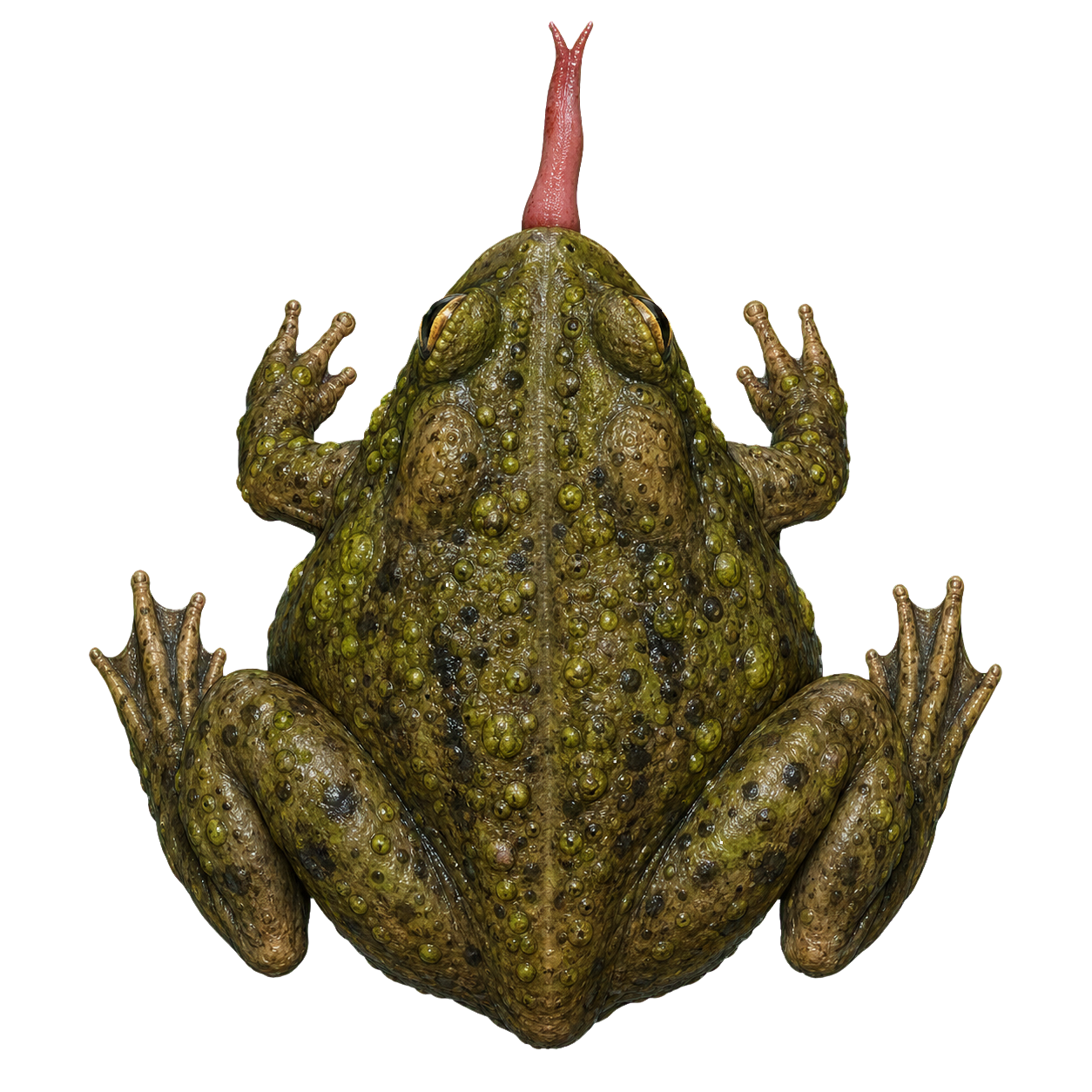 Giant Toad top-down encounter token