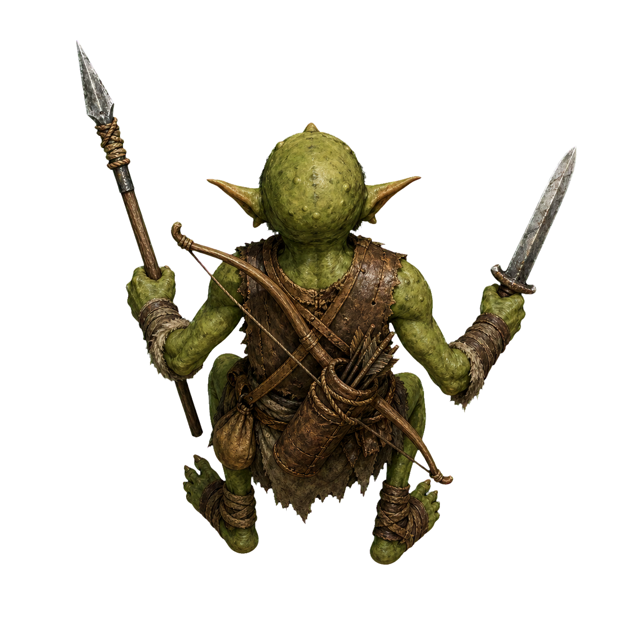 Goblin top-down encounter token