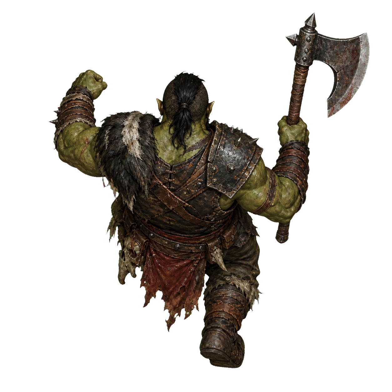 Half-Orc top-down encounter token