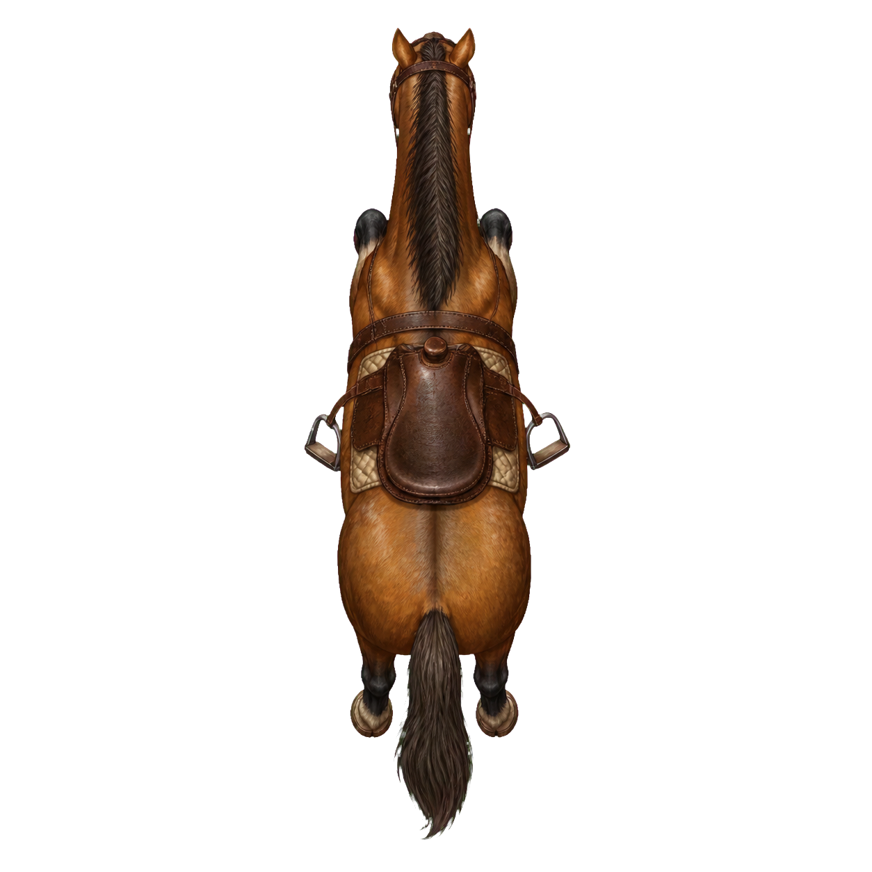 Horse, Light top-down encounter token