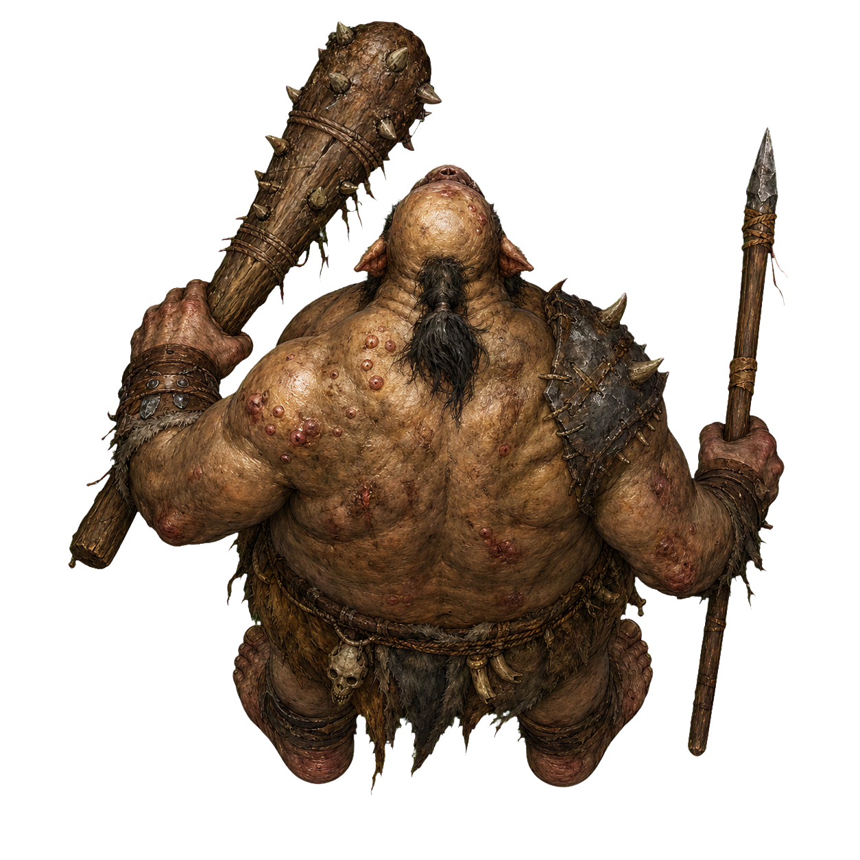 Ogre top-down encounter token