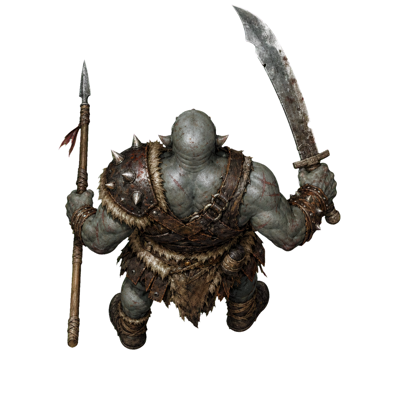 Orc top-down encounter token