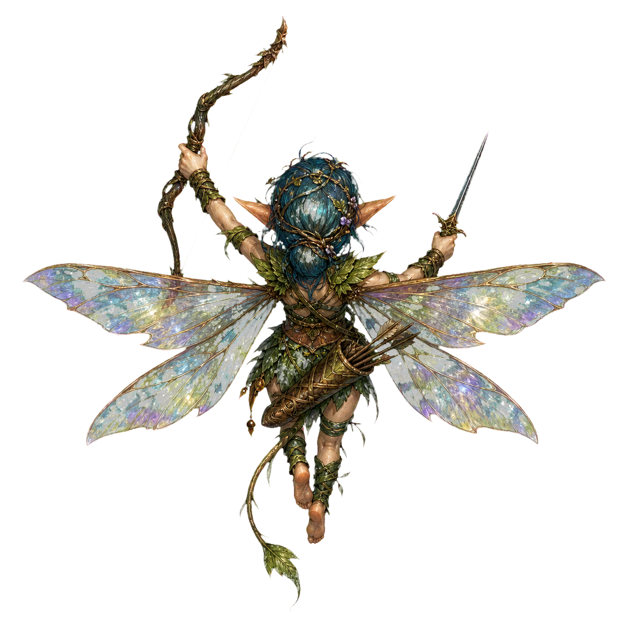 Sprite top-down encounter token