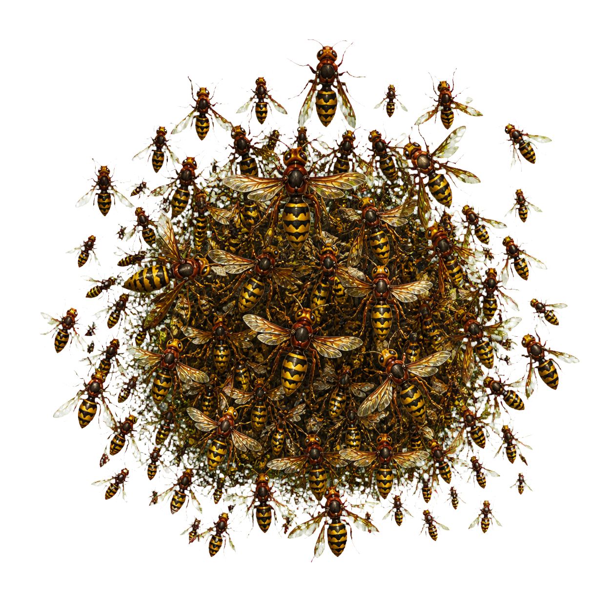 Swarm of Insects top-down encounter token
